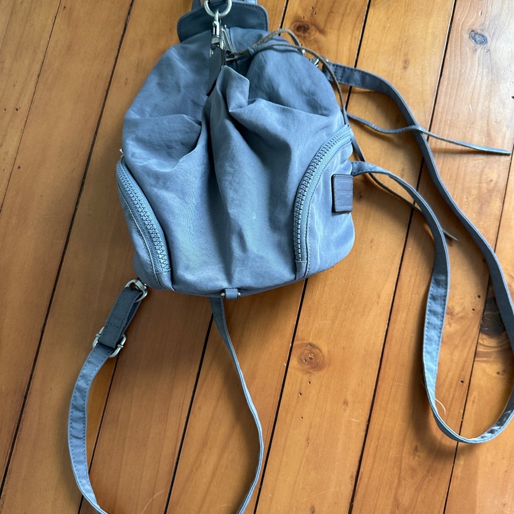 Rebecca Minkoff Gray Backpack purse